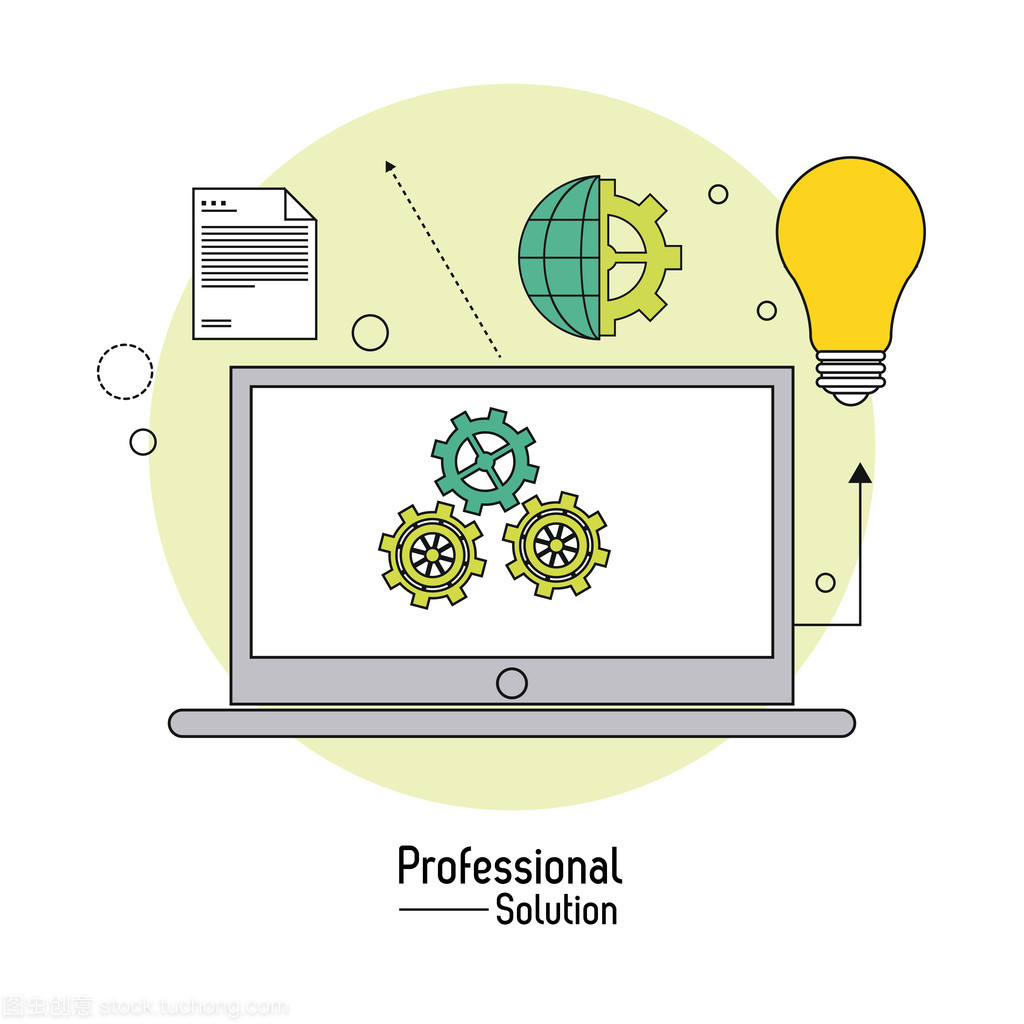 客戶服務設計平面插圖 提升體驗的專業設計服務